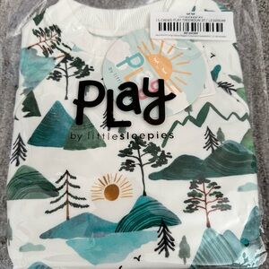 Little Sleepies Mountains Mist Crewneck